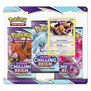 Chilling Reign: Eevee 3-Pack Blister
