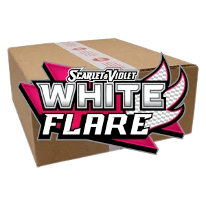 White Flare 10 Elite Trainer Box Case