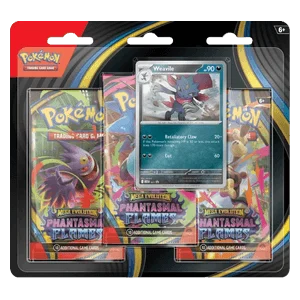 Phantasmal Flames: Weavile 3-Pack Blister